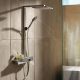 Hansgrohe Raindance E 300 Zuhanyrendszer termosztátos csapteleppel 600 EcoSmart króm 27364000