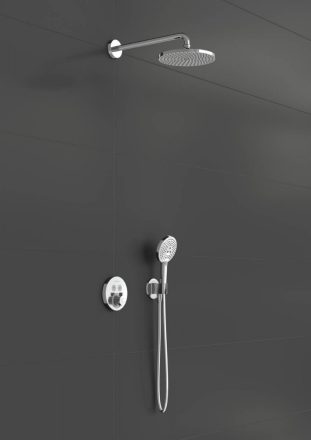 Hansgrohe Raindance S Zuhanyrendszer 240, 1 jet PowderRain és Shower Select S króm 27951000