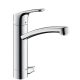 Hansgrohe Focus M41 mosogató csaptelep elzárószeleppel, króm 31803000