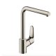 Hansgrohe Focus M41 mosogató csaptelep elforgatható kifolyóval, rozsdamentes acél hatású 31817800