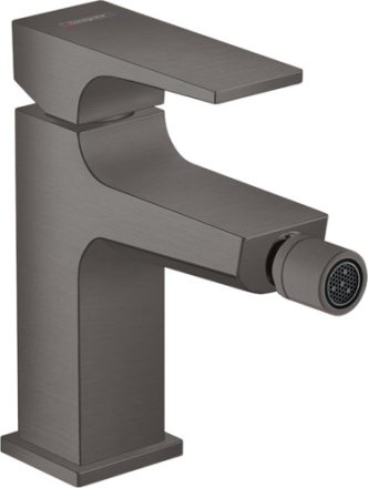 Hansgrohe Metropol bidécsaptelep push-open lefolyóval szálcsiszolt fekete/króm 32520340