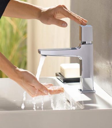 Hansgrohe Metropol Select mosdócsaptelep 110 push-open lefolyóval 32571000