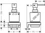 Hansgrohe AddStoris Folyékonyszappan- adagoló króm 41745000