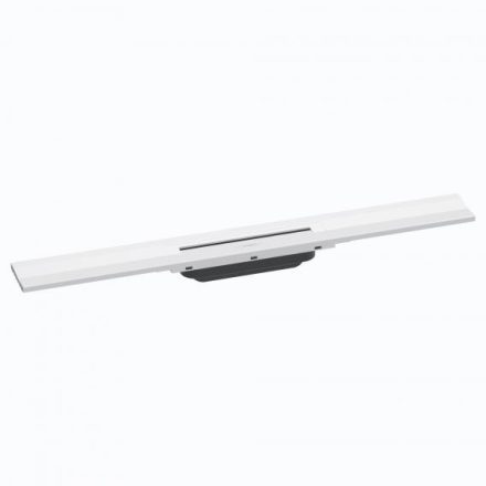 Hansgrohe RainDrain Flex oldalfal mellé zuhanylefolyó 70 cm, vágható, matt fehér 56050700