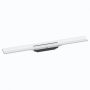 Hansgrohe RainDrain Flex oldalfal mellé zuhanylefolyó 70 cm, vágható, matt fehér 56050700