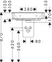Hansgrohe Xanuia Q kerámia mosdó 55x48 cm csapfurat és túlfolyó nélkül SmartClean, fehér 61148450