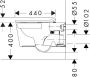 Hansgrohe EluPura S fali kerámia WC ülőkével, AquaHelix Flush technológiával és HygieneEffect bevonattal 62025450