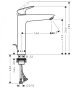 Hansgrohe Logis 190 víztakarékos mosdó csaptelep automata lefolyógarnitúrával, matt fekete 71090670