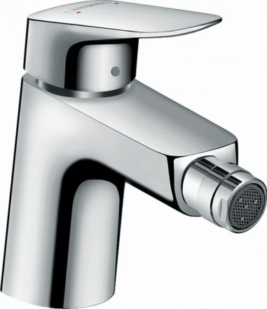 Hansgrohe Logis bidécsaptelep 70 automata lefolyógarnitúrával, króm 71203000