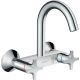 Hansgrohe Logis M32 Kétkaros konyhai csaptelep magas kifolyóval ECO 71284000