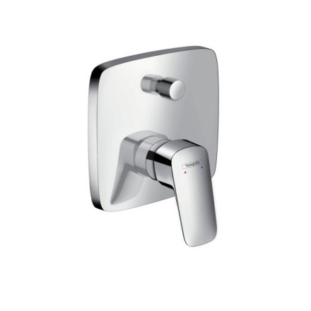 Hansgrohe Logis Egykaros kádcsaptelep iBoxhoz, biztonsági kombinációval, króm 71407000