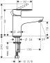 Hansgrohe Vernis Blend egykaros Monotrou kádcsaptelep 71443000