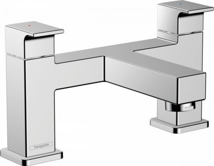 Hansgrohe Vernis Shape 2 lyukú peremre szerelhető kádcsaptelep króm 71452000