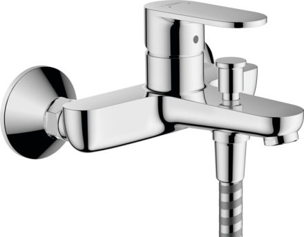 Hansgrohe Vernis Blend egykaros kádcsaptelep falsíkon kívüli szereléshez, 2 átfolyási sebességgel króm 71454000