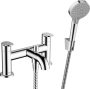 Hansgrohe Vernis Blend 2 lyukú peremre szerelhető kádcsaptelep króm 71461000