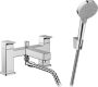 Hansgrohe Vernis Shape 2 lyukú peremre szerelhető kádcsaptelep króm 71462000