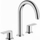 Hansgrohe Vernis Shape 3 lyukú mosdócsaptelep automata lefolyógarnitúrával króm 71563000