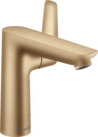 Hansgrohe Talis E 150 szálcsiszolt bronz mosdócsaptelep automata lefolyó-garnitúrával 71754140