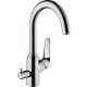 Hansgrohe Focus M42 konyhai csaptelep elzáró szeleppel, króm 71803000