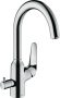 Hansgrohe Focus M42 konyhai csaptelep elzáró szeleppel, króm 71803000