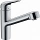 Hansgrohe Focus M42 EcoSmart konyhai csaptelep 150 kihúzható kifolyóval, króm 71865000