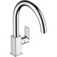 Hansgrohe Vernis Shape M35 Egykaros konyhai csaptelep 260, elforgatható kifolyóval króm 71871000