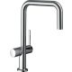 Hansgrohe Talis M54 U 220 konyhai csaptelep elzárószeleppel, 1jet, króm 72807000