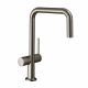 Hansgrohe Talis M54 U 220 konyhai csaptelep elzárószeleppel, 1jet, rozsdamentes acél hatású 72807800