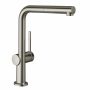 Hansgrohe Talis M54 rozsdamentes acél hatású konyhai csaptelep 270, kihúzható zuhanyfejjel 72809800