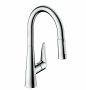 Hansgrohe Talis M51 mosogató csaptelep kihúzható kifolyóval, króm 72813000