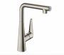 Hansgrohe Talis Select M51 mosogató csaptelep elforgatható kifolyóval, rozsdamentes acél 72820800