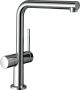 Hansgrohe Talis M54 konyhai csaptelep 270 elzárószeleppel, 1jet, króm 72827000