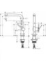 Hansgrohe Talis M54 konyhai csaptelep 270, króm 72840000