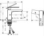 Hansgrohe Tecturis E 80 víztakarékos mosdó csaptelep, CoolStart, szálcsiszolt bronz 73001140