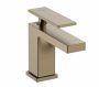 Hansgrohe Tecturis E 80 mosdó csaptelep lefolyógarnitúrával, CoolStart, szálcsiszolt bronz 73002140