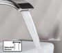 Hansgrohe Tecturis E mosdó csaptelep Fine 110 Push-open lefolyóval, CoolStart, matt fekete 73020670