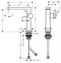 Hansgrohe Tecturis E mosdó csaptelep Fine 150 lefolyógarnitúrával, CoolStart, matt fekete 73040670