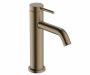 Hansgrohe Tecturis S 110 mosdó csaptelep automata lefolyógarnitúrával, szálcsiszolt bronz 73310140