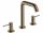 Hansgrohe Tecturis S 150 víztakarékos 3-lyukú mosdó csaptelep, szálcsiszolt bronz 73330140