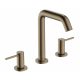 Hansgrohe Tecturis S 150 víztakarékos 3-lyukú mosdó csaptelep, szálcsiszolt bronz 73330140