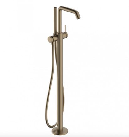 Hansgrohe Tecturis S szabadon álló kádcsaptelep, szálcsiszolt bronz 73440140