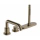 Hansgrohe Tecturis S 3-lyukú kádcsaptelep, sBox, szálcsiszolt bronz 73447140