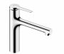 Hansgrohe Zesis M33 álló konyhai csaptelep, kihúzható kifolyóval 2 jet és sBox light, króm 74804000