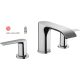 Hansgrohe Vivenis 3 lyukú mosdócsaptelep 90, automata lefolyógarnitúrával króm 75033000