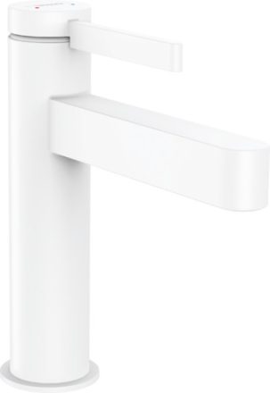 Hansgrohe Finoris egykaros mosdócsaptelep 110, pop-up lefolyógarnitúrával matt fehér 76020700