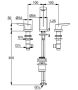 Kludi Pure&Solid háromlyukas szerelésű mosdócsap 343940575