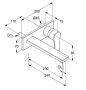 Kludi Zenta SL fali mosdócsaptelep 230 mm kinyúlással, króm 482480565