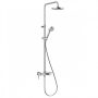 Kludi Logo egykaros csapteleppel szerelt dual shower system 6808305-00