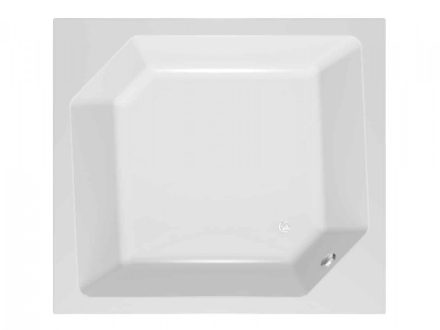 Kolpa San Samson fürdőkád kombinált masszázsrendszerrel 180x160 cm, 2 előlappal, fehér 995470