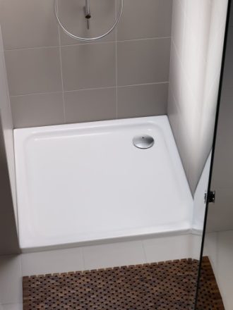 Laufen Solutions szögletes akril zuhanytálca 80x80 cm, fehér H2115010000001